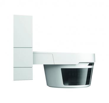 B+J Busch-W_chter¨ 220 MasterLINE mit Fernbedienung, alpinwei§ 6847/8 AGM-204