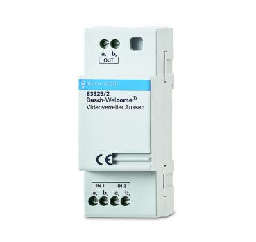 B+J Busch-Welcome¨, Systemger_te, Videoverteiler au§en,  83325/2