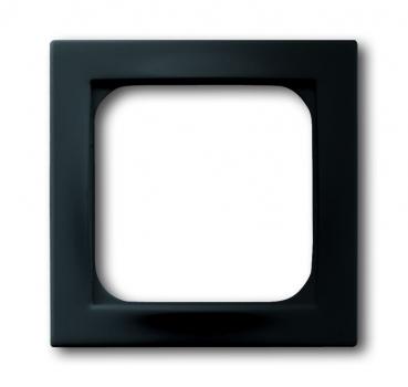 B+J impuls, Abdeckung fŸr Kommunikationsger_te 50 x 50 mm, schwarz matt 1746/10-775