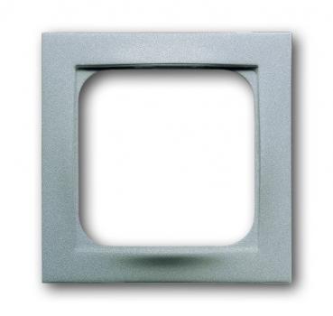 B+J impuls, Abdeckung fŸr Kommunikationsger_te 50 x 50 mm, alusilber 1746/10-783