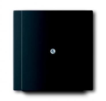 B+J impuls, Abdeckung fŸr Leitungsauslass, schwarz matt 1749-775