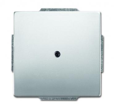 B+J pur edelstahl, Abdeckung fŸr Leitungsauslass, edelstahl 1749-866