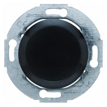 Berker 1930/Glas/Palazzo Blindplatte schwarz, glänzend 100921