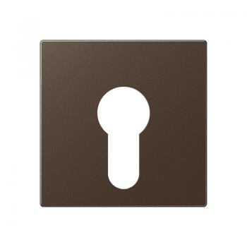 Jung A500 Abdeckung Schluesselschalter Mokka A525PLMO