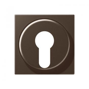 Jung A500 Abdeckung Schluesselschalter Mokka A528PLMO