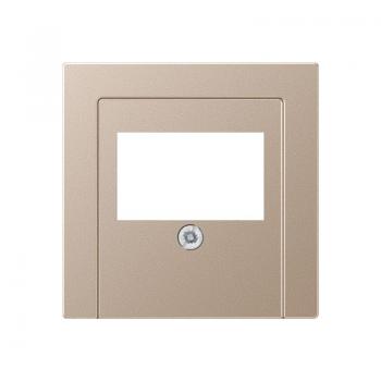 Jung A500 TAE/LS-Abdeckung Champagner A569PLTCH