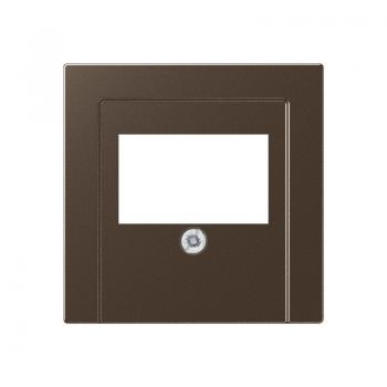 Jung A500 TAE/LS-Abdeckung Mokka A569PLTMO