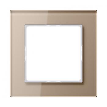 Jung A500 creation Rahmen 1fach Glas Champagner AC581GLCH