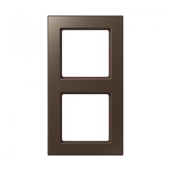 Jung A500 creation Rahmen 2fach Mokka AC582MO