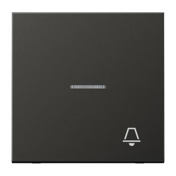 Jung LS990 Kontroll Wippe mit Symbol Klingel Anthrazit AL2990KO5KAN
