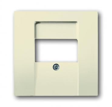 B+J future® linear, Abdeckung für TAE, elfenbeinweiß 1766-82