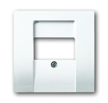 B+J future linear, TAE Abdeckung , studioweiß 1766-84