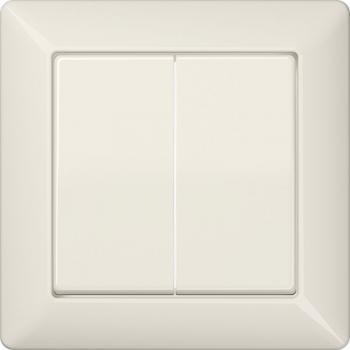 Jung AS500 Serien Wippe mit Vollplatte Weiß AS590-5