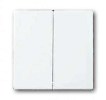 B+J future linear, Serien Wippe, studioweiß 1785-84