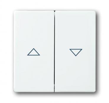 B+J future linear, Jalousie Wippen, studioweiß 1785JA-84