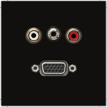 Jung Mediaanschluss MALS1072SW