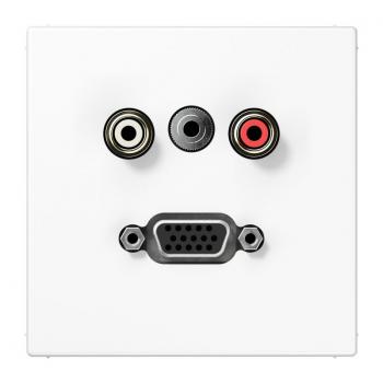 Jung Mediaanschluss MALS1072WW