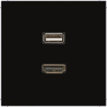 Jung Mediaanschluss MALS1163SW