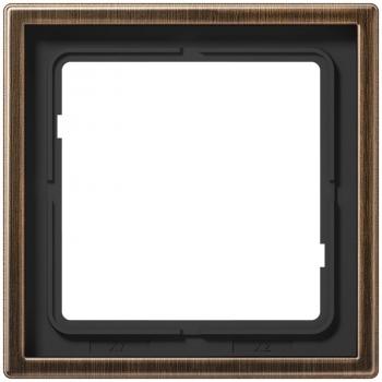 Jung LS990 Rahmen 1fach Messing Antik ME2981AT