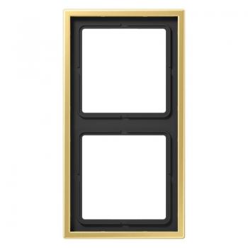 Jung LS990 Rahmen 2fach Messing Classic ME2982C