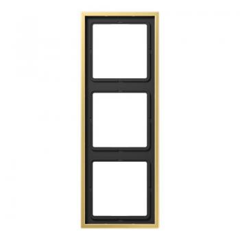 Jung LS990 Rahmen 3fach Messing Classic ME2983C