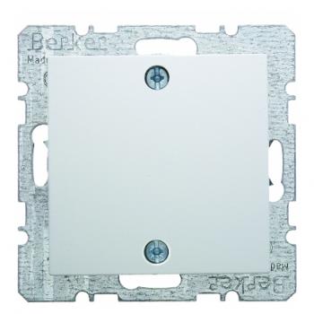 Berker S.1/B.3/B.7 Blindverschluss mit Abdeckung polarwei§, matt 10091919