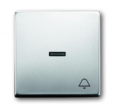 B+J pur edelstahl, Wippe mit Symbol ""Klingel"", 1789KI-866""