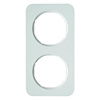 Berker R.1 Rahmen 2-Fach polarwei§, gl_nzend 10122189