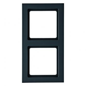 Berker Q.3 Rahmen 2-Fach anthrazit, samt 10126096