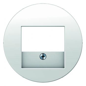 Berker R.1/R.3/R.classic TAE Abdeckung polarweiß, glänzend 10382089