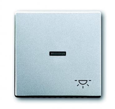 B+J future® linear, Wippe mit Symbol "Licht", alusilber 1789LI-83