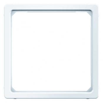 Berker Q.1/Q.3 Passring  50 x 50 mm  polarweiß, samt 11096079