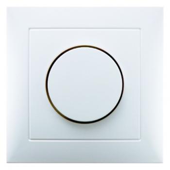 Berker S.1/B.3/B.7 Vollplatte Drehdimmer Abdeckung polarwei§ gl_nzend 11308989