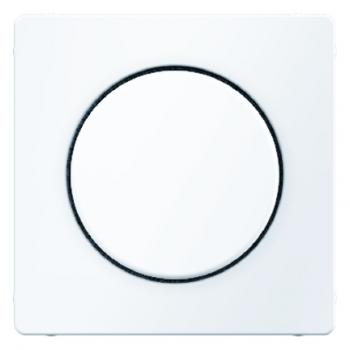 Berker Q.1/Q.3 Abdeckung Drehdimmer polarweiß, samt 11376089