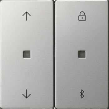 Gira S3000 Jalousie- + Schaltuhr BT Gira E2 Edelstahl 5367600