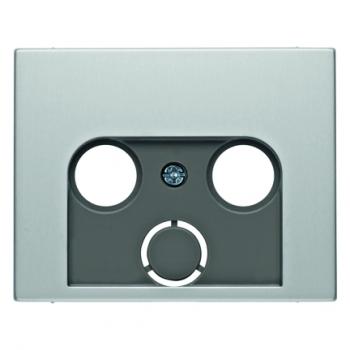 Berker K.5 Sat Abdeckung 3loch Alu 12017013