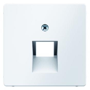 Berker Q.1/Q.3 UAE Abdeckung 1Fach polarweiß, samt 14076089