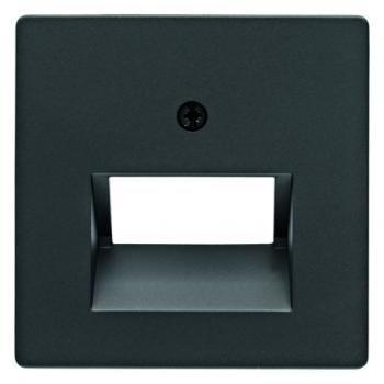 Berker Q.1/Q.3 UAE Abdeckung 2Fach anthrazit, samt 14096086