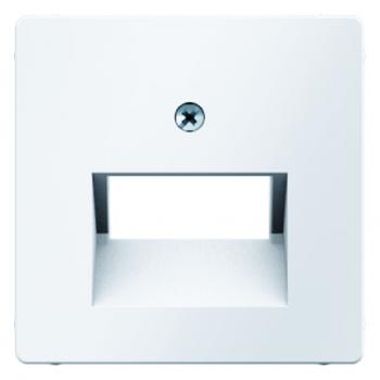 Berker Q.1/Q.3 UAE Abdeckung 2Fach polarweiß, samt 14096089