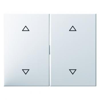 Berker K.1 Jalousie Wippe 4Fach polarwei§, gl_nzend 14357209