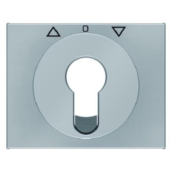 Berker K.5 Abdeckung SchlŸsselschalter Edelstahl, lackiert 15047104