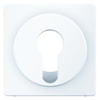 Berker Q.1/Q.3 Abdeckung Schlüsselschalter polarweiß, samt 15076089