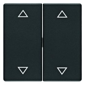 Berker Q.1/Q.3 Jalousie Wippe 4Fach anthrazit, samt 16446086