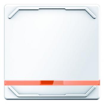 Berker Q.1/Q.3 Kontroll Wippe m. Führung für Mundstab polarweiß, samt 16616049