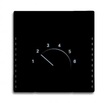 B+J carat®, Abdeckung für Temperaturregler, anthrazit 1794-81