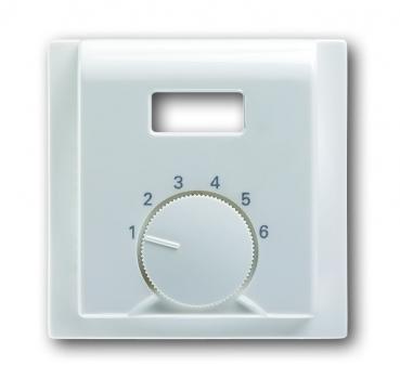 B+J impuls, Abdeckung fŸr Temperaturregler 1094 UTA, 1097 UTA, elfenbein/wei§ 1794 TA-72