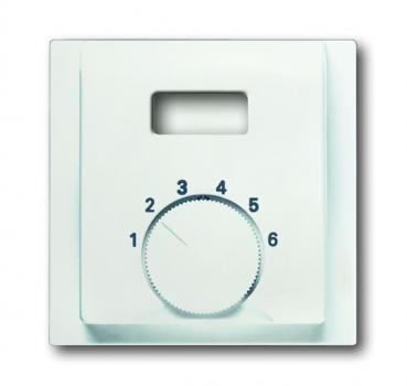 B+J impuls, Abdeckung fŸr Temperaturregler 1094 UTA, 1097 UTA, studiowei§ matt 1794 TA-774