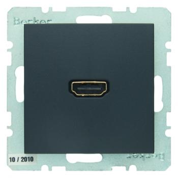 Berker High Definition Steckdose Berker B.3/B.7 anthrazit, matt 3315421606
