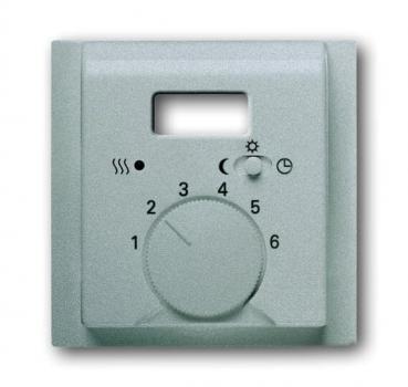 B+J impuls, Abdeckung fŸr Temperaturregler 1095 UTA, 1096 UTA, alusilber 1795 TA-783