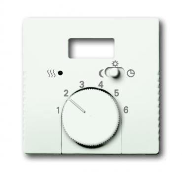 B+J future® linear, Abdeckung für Temperaturregler, studioweiß matt 1795TA-884